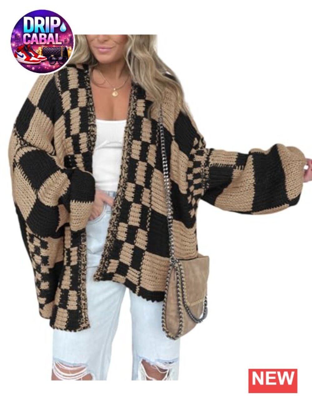 Women's Open Front Cardigan Sweater Ribbed Knit Long Sleeve V-Neck